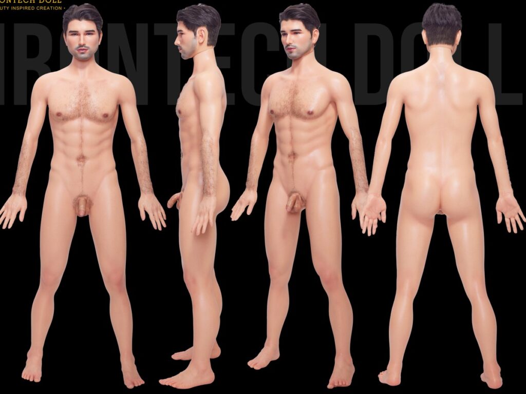 body irontechdoll silicone male 170