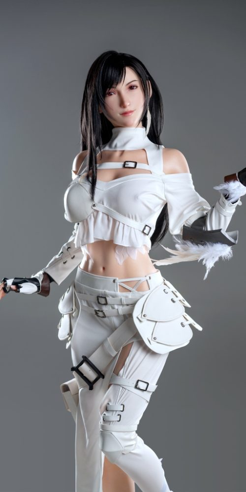 tifa 171g 26 1 claro silicona game lady doll 05