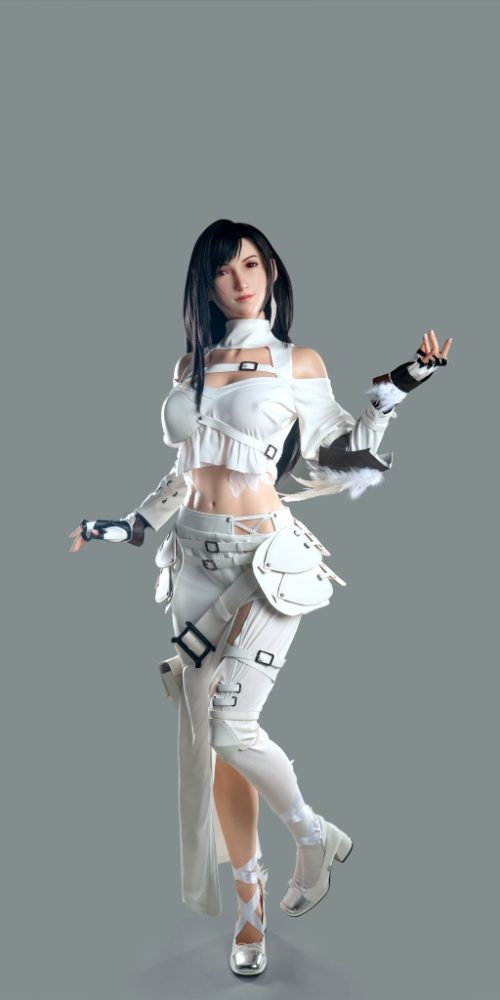 tifa 171g 26 1 claro silicona game lady doll 06