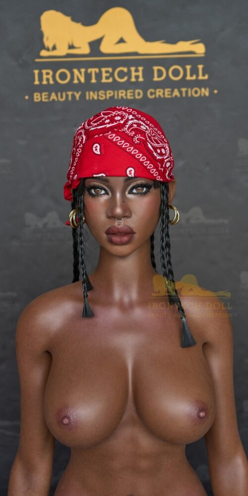 sharona 161 s33 factory silicone black irontech doll 01