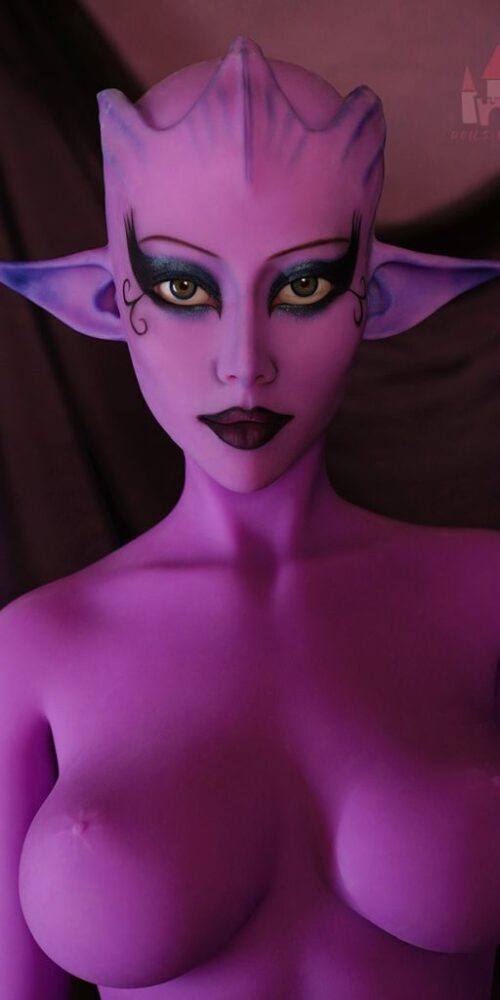 anaszia 170 a5 alien purple dolls castle 17