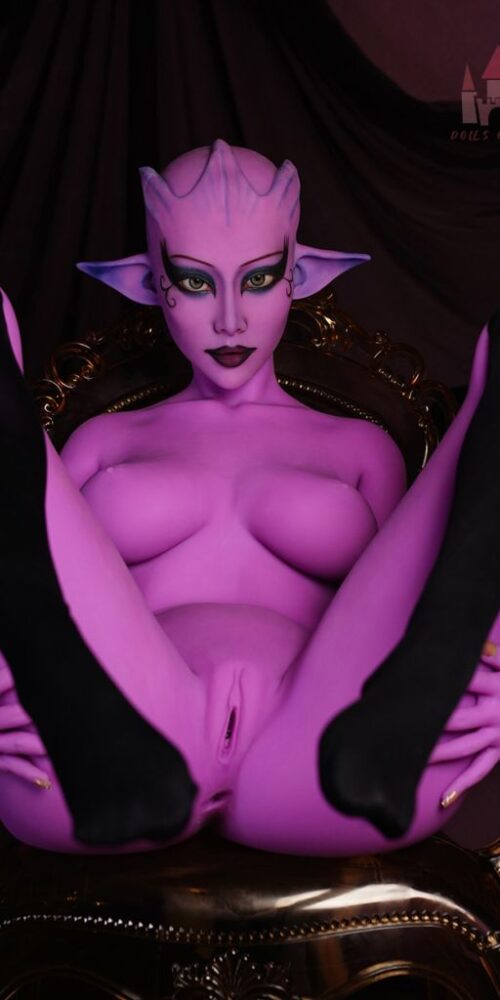 anaszia 170 a5 alien purple dolls castle 29