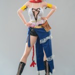 Cosplay Yuna tiradora (ropa y botas incluidas) +295 $