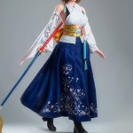 Cosplay Yuna (ropa y botas incluidas) +413 $