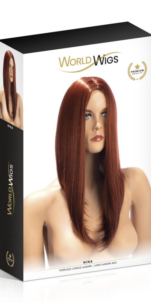 Peluca Nina largo liso para sex dolls
