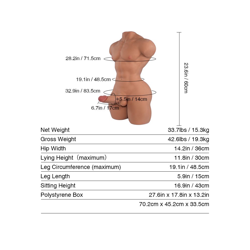 torso mark 60 natural tantaly 26