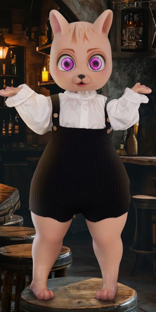 bearrie 90 furry silicone dolls castle 02