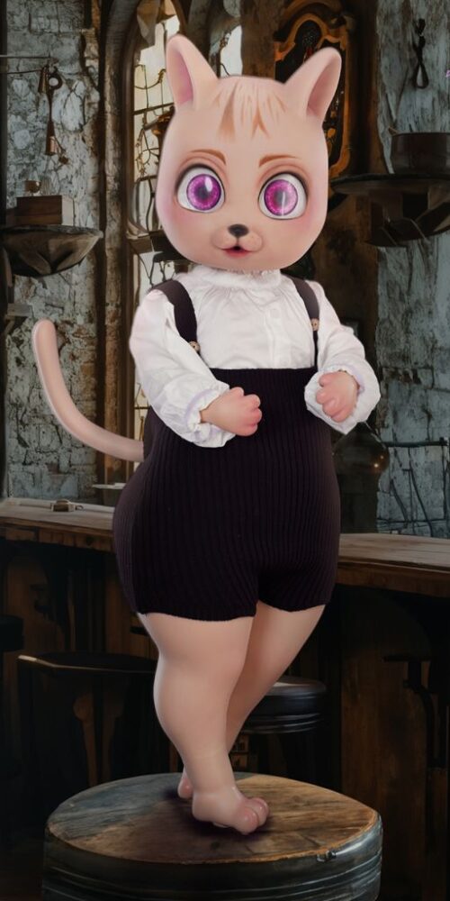 bearrie 90 furry silicone dolls castle 03