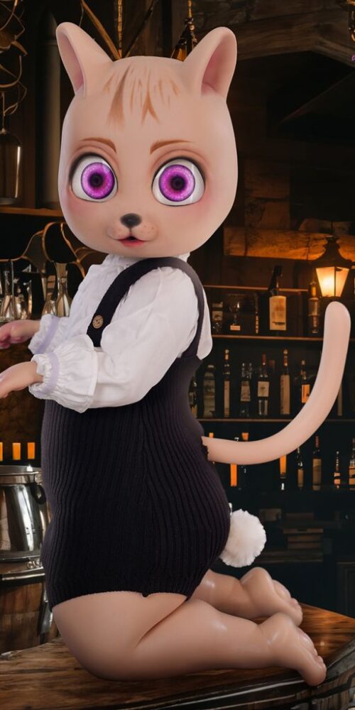 bearrie 90 furry silicone dolls castle 06