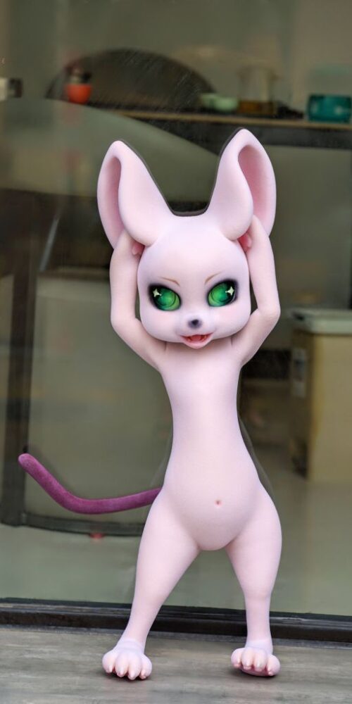 cheese 80 furry silicone dolls castle 14