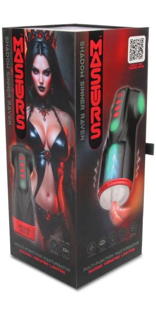 Shadow Sinner Raven - Masturbador multifunción