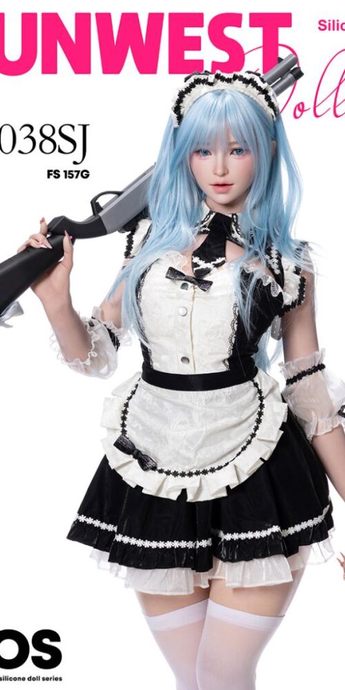 privaty unkind maid fs157 038sj silicone white textured fsd044 04