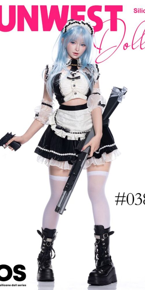 privaty unkind maid fs157 038sj silicone white textured fsd044 08