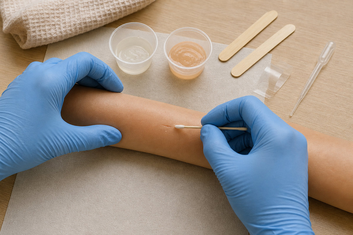 Materiales de muñecas sexuales: guía definitiva para elegir entre silicona, SLE, TPE y STPE 9 Reparación de un pequeño corte en una muestra de silicona
materiales de muñecas sexuales